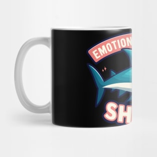 Funny Emotional Support Shark Mug